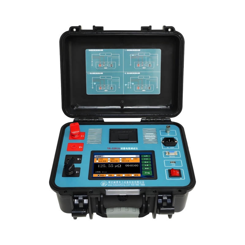 Test kontaktného odporu ističa